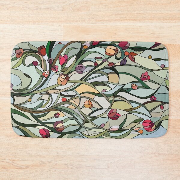 Item preview, Stained Glass Flower Garden #2 designed and sold by rad-mignonette.