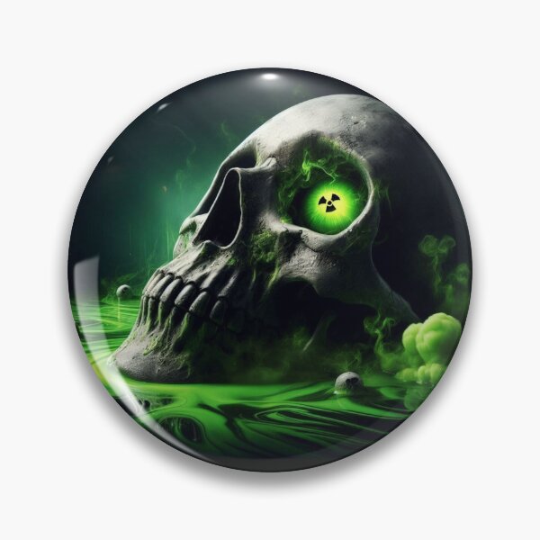 Item preview, Skull in toxins designed and sold by Arturos31.