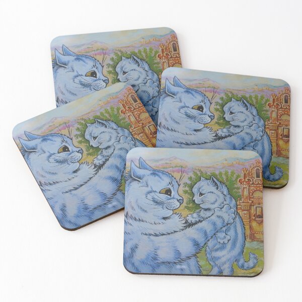 Item preview, cat paintings by louis wain designed and sold by marti-oryo.