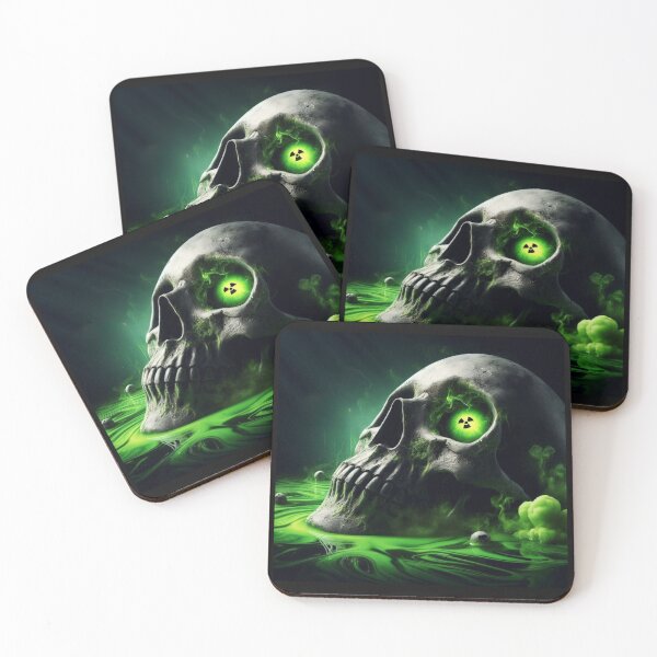 Item preview, Skull in toxins designed and sold by Arturos31.