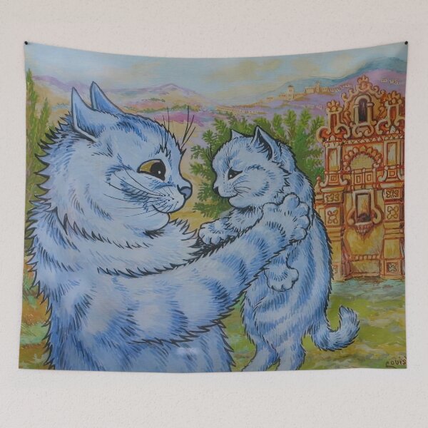 Item preview, cat paintings by louis wain designed and sold by marti-oryo.