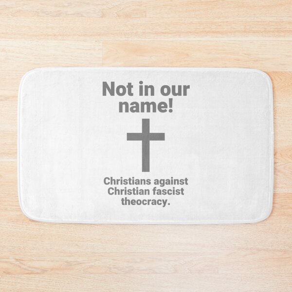 Item preview, Christians against Christian fascist theocracy  designed and sold by Rachel the Artist .