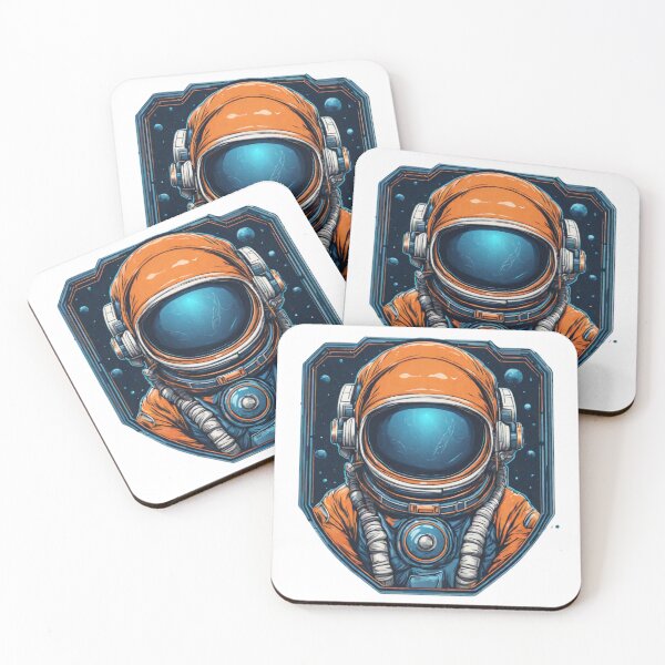 Item preview, The Orange Astronaut 5 designed and sold by CharlieDesings.