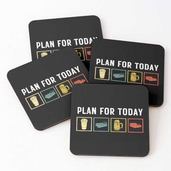 Item preview, Plan for Today Pontooning designed and sold by Beezi Graphix.