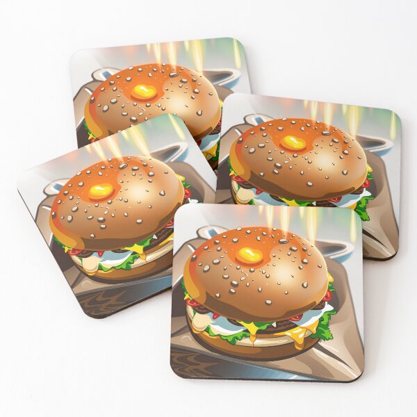 Item preview, Burger Illustration  designed and sold by Grafititee.