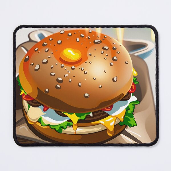 Item preview, Burger Illustration designed and sold by Grafititee.