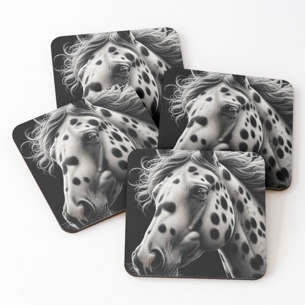 Item preview, Appaloosa horse portrait designed and sold by DesignMT.