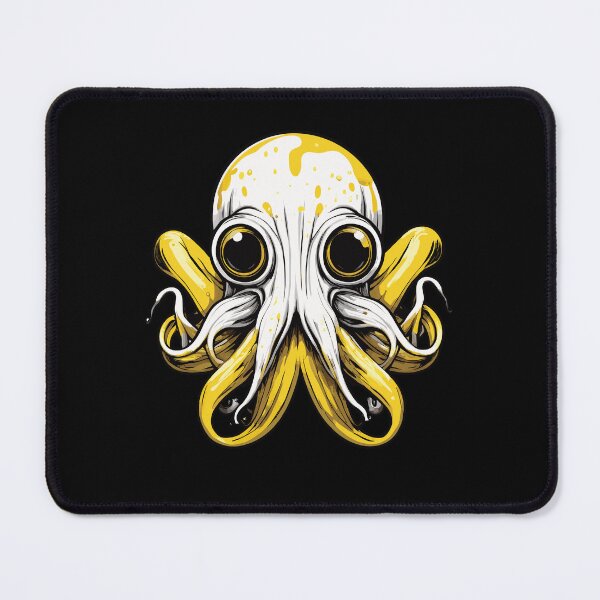 Item preview, Cute squid with banana tentacles designed and sold by twisted-dot.