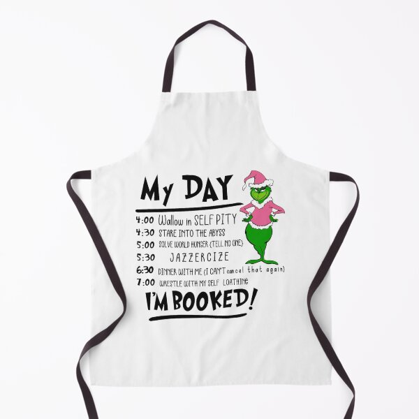 Item preview, My Day Im Booked Grinch designed and sold by PetPanache.