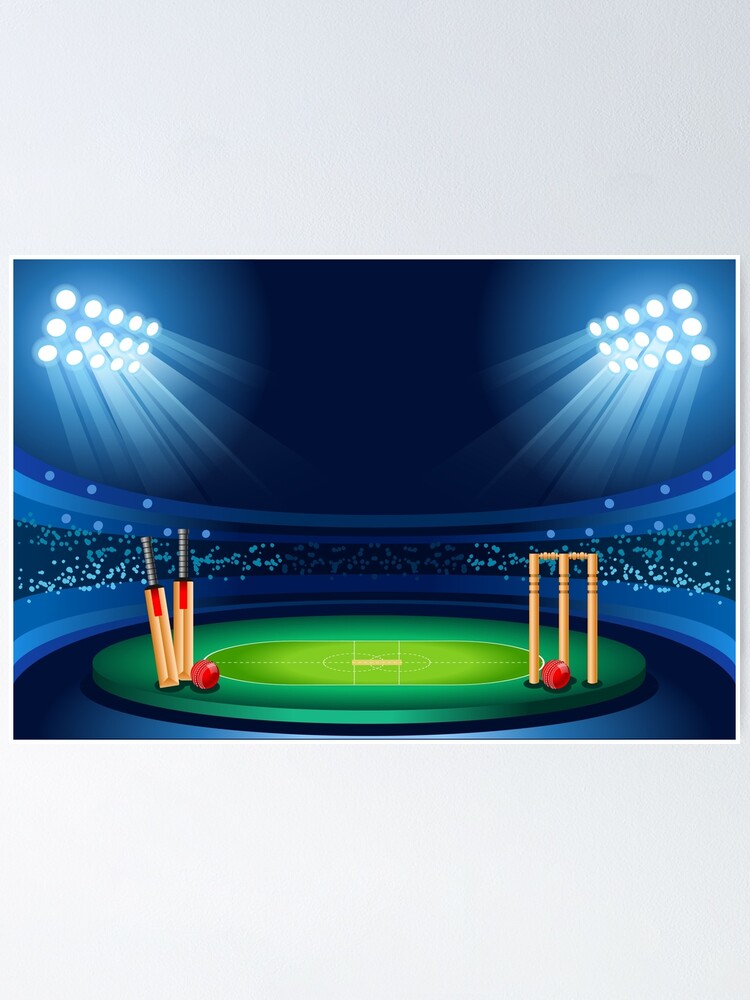 Descubrir 59+ imagem cricket match poster background - Thcshoanghoatham ...