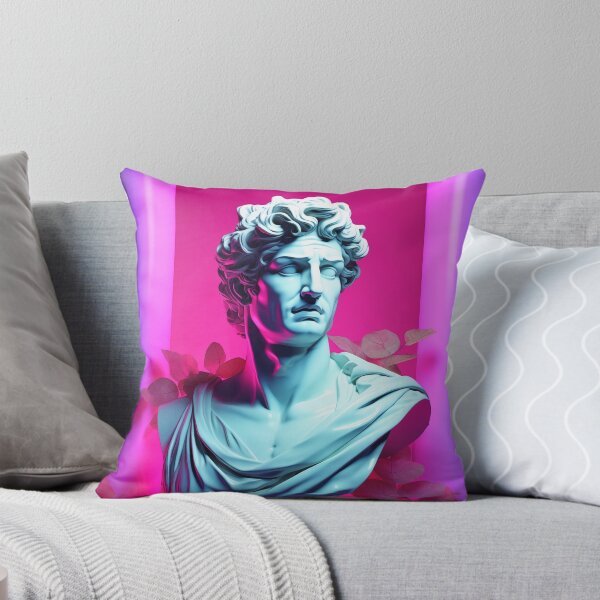 Item preview, Antique Serenity: Retro Busts in Synthwave Harmony designed and sold by Mullet Monkey.