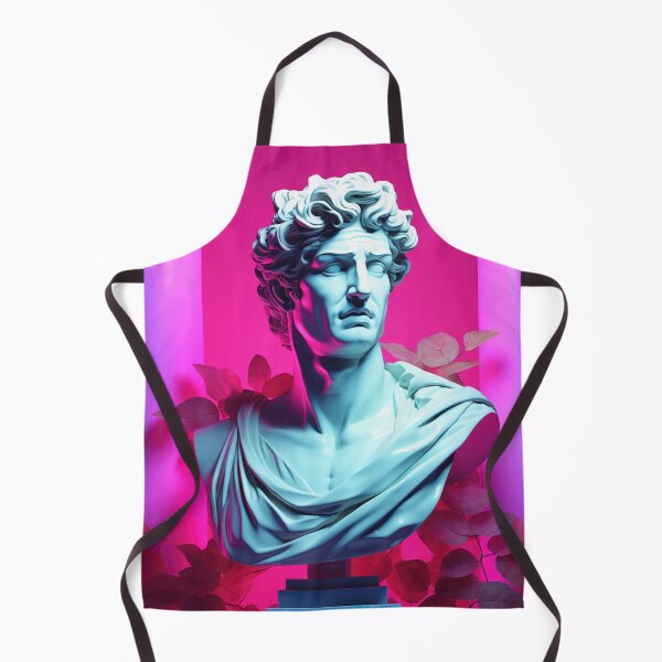 Item preview, Antique Serenity: Retro Busts in Synthwave Harmony designed and sold by Mullet Monkey.