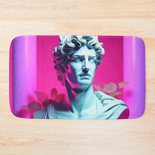 Item preview, Antique Serenity: Retro Busts in Synthwave Harmony designed and sold by Mullet Monkey.