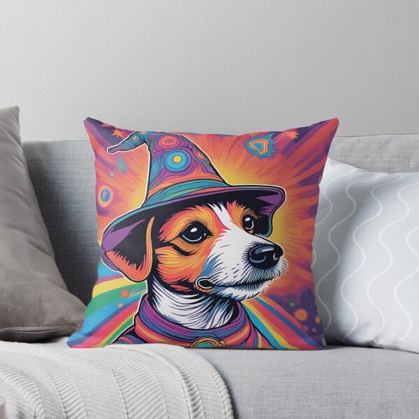 Aperçu de l'œuvre Jack Russel le magicien créée et vendue par catchyphase.