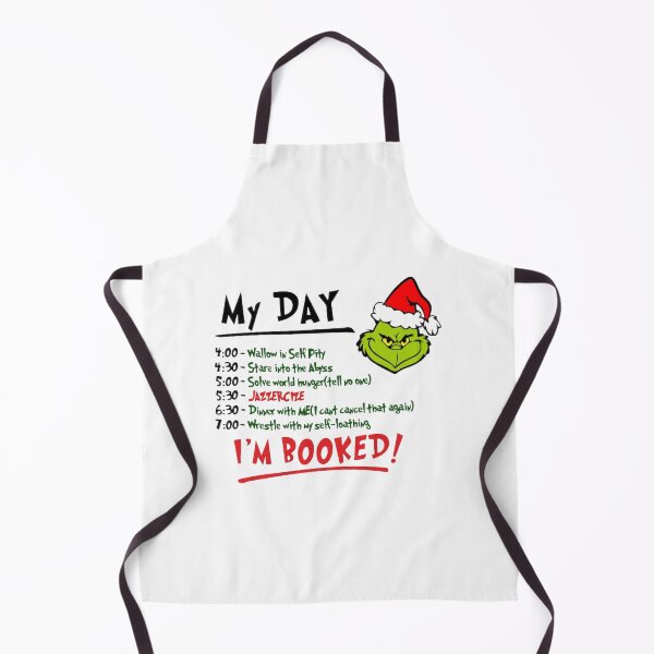 Item preview, My Day Im Booked Grinch designed and sold by PetPanache.