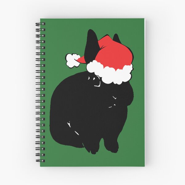 Item preview, Black Bunny Christmas designed and sold by cinimuffin.
