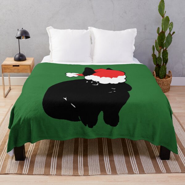 Item preview, Black Bunny Christmas designed and sold by cinimuffin.