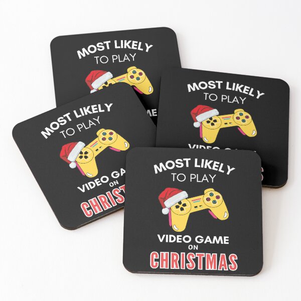 Item preview, most likely to play video game on christmas designed and sold by KacperDan.