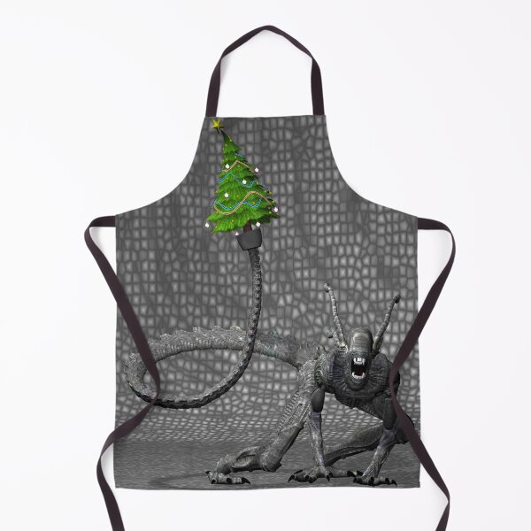 Item preview, Festive Alien Santa Christmas Tree designed and sold by Mythos57.
