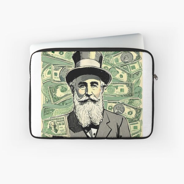 Item preview, Dr. Money amid a wealth of currency chaos designed and sold by MoonShroomPrint.