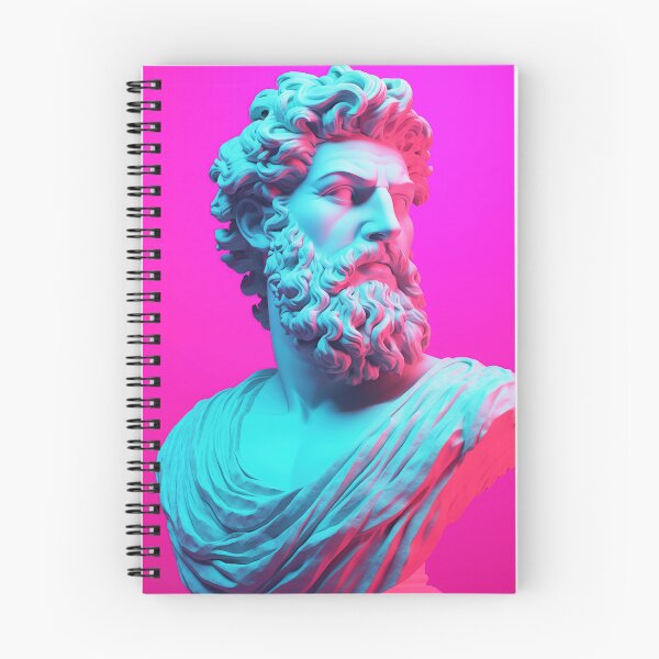 Item preview, Neoclassical Whispers: Synthwave Saga of Ancient Forms designed and sold by Mullet Monkey.