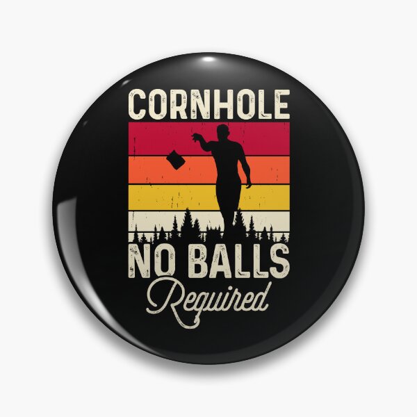 Item preview, Cornhole No Balls Required Retro Design - Baggo Team Bean Bag Toss Game - Funny Cornhole Player Vintage designed and sold by naworas.