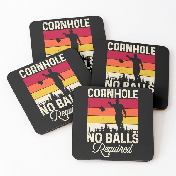 Item preview, Cornhole No Balls Required Retro Design - Baggo Team Bean Bag Toss Game - Funny Cornhole Player Vintage designed and sold by naworas.