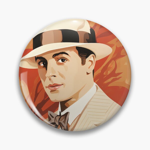 Item preview, Rudolph Valentino | cute style designed and sold by ComicsFactory.