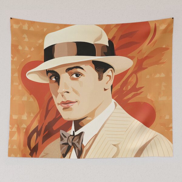 Item preview, Rudolph Valentino | cute style designed and sold by ComicsFactory.