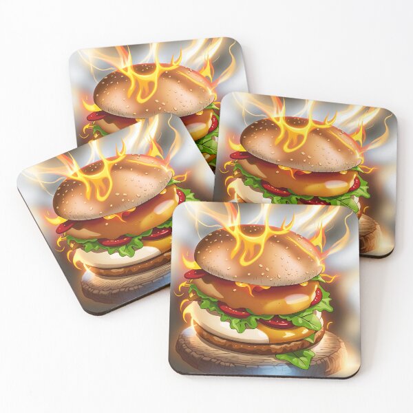 Item preview, Burger Illustration  designed and sold by Grafititee.
