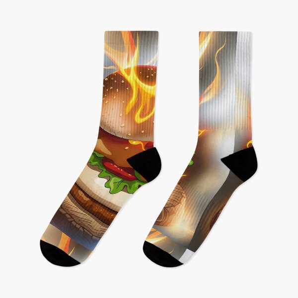 Item preview, Burger Illustration  designed and sold by Grafititee.