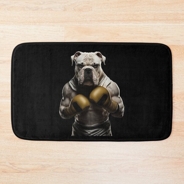Item preview, Cool Bulldog Boxing - Boxer Bulldog Fighter Wearing Boxing Gloves designed and sold by MadeByRobots.