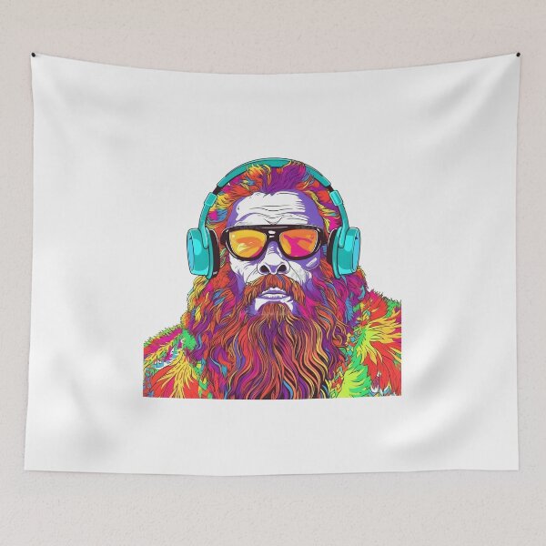 Item preview, Electric Forest Sasquatch - Vibrant Music Festival designed and sold by NovaGenArt.