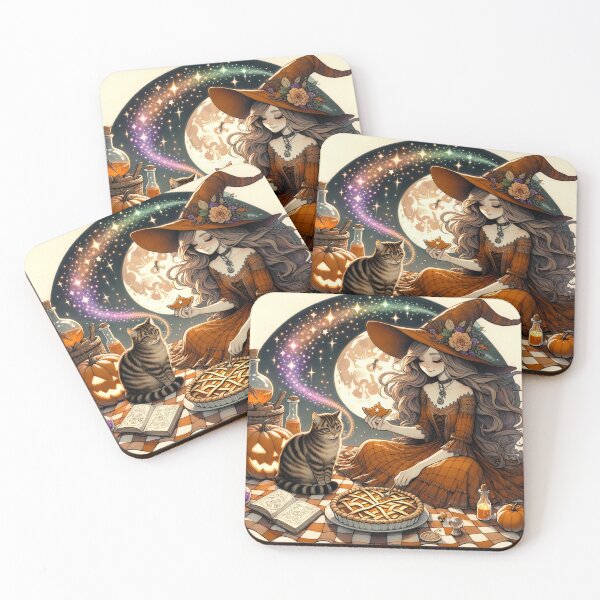Item preview, Enchanted Moonlight Witch's Gathering designed and sold by PictorialWhimsy.
