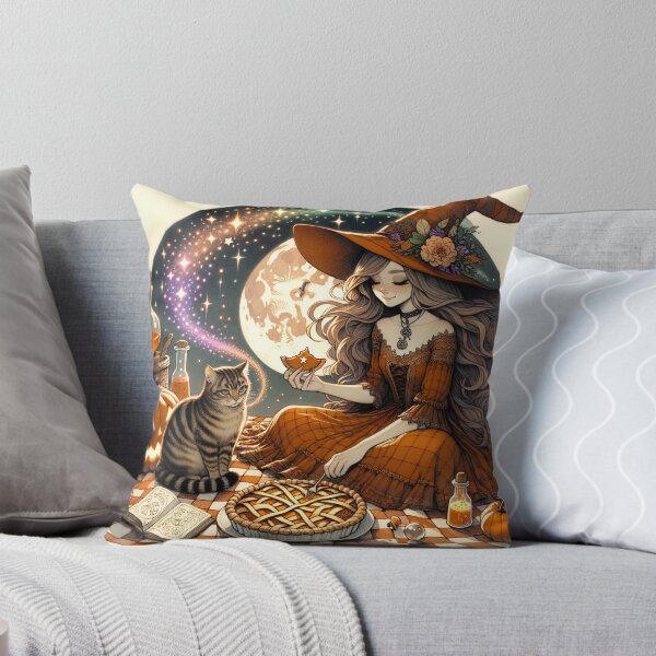 Item preview, Enchanted Moonlight Witch's Gathering designed and sold by PictorialWhimsy.