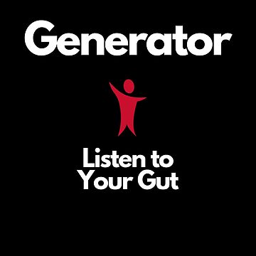 Artwork thumbnail, Generator Strategy Human Design Black by HDMarta