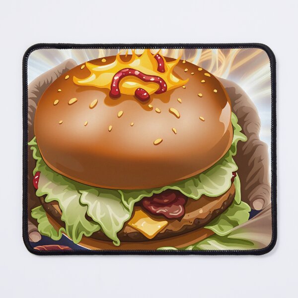 Item preview, Burger Illustration designed and sold by Grafititee.