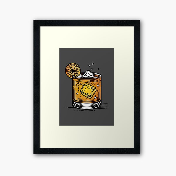 Item preview, Old Fashioned Cocktail designed and sold by ArtFactoryAI.