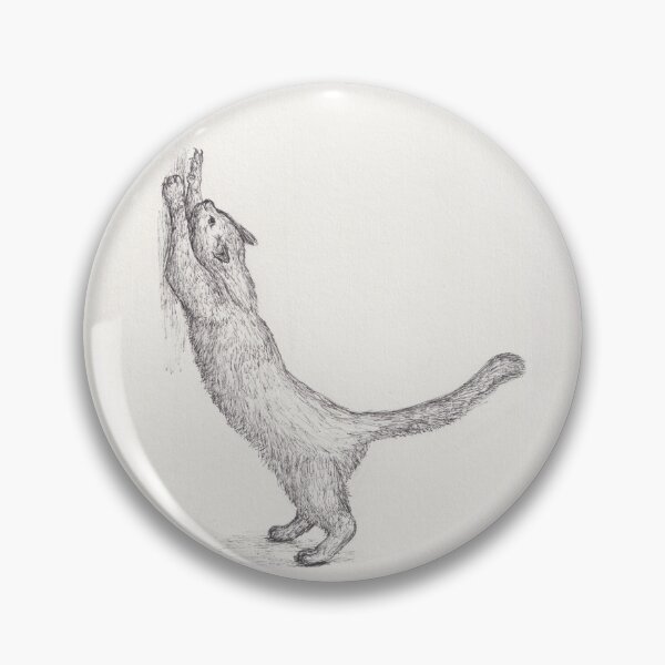 Item preview, Scratchy Cat designed and sold by alfietreloarart.