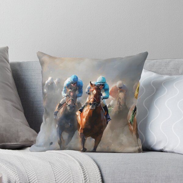 Item preview, Painting: Horse racing designed and sold by Didier Junk.