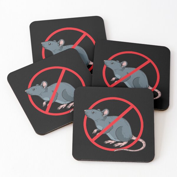 Item preview, Pest Control Exterminator No Rat Sign designed and sold by Mealla.