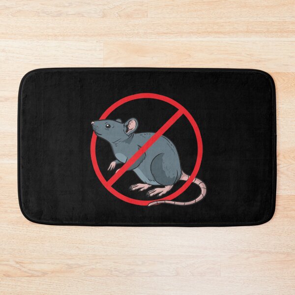 Item preview, Pest Control Exterminator No Rat Sign designed and sold by Mealla.