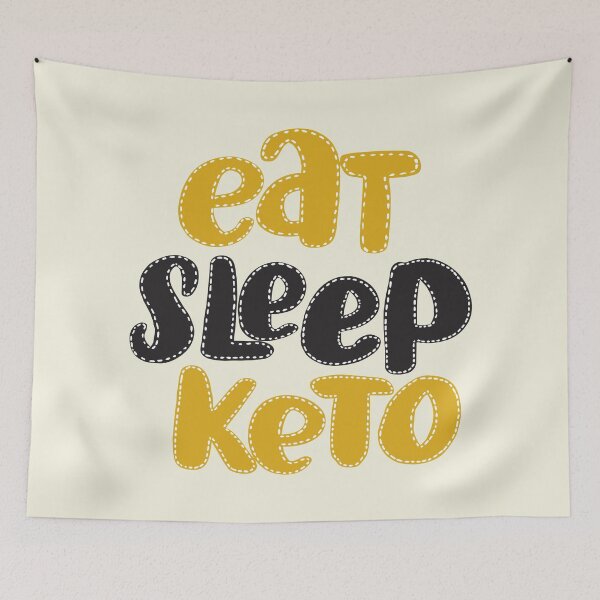 Item preview,  Eat Sleep Keto designed and sold by RuyaFab.