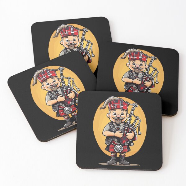Item preview, Bagpiper. Traditional Scottish musician. designed and sold by twisted-dot.