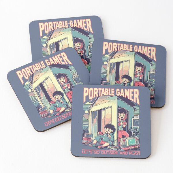 Item preview, Portable Gamer, Let's go outside and play! designed and sold by RafaelLima7.