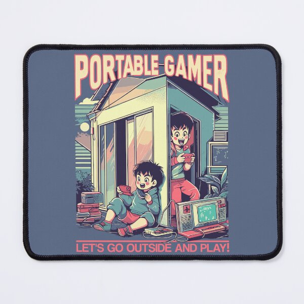 Item preview, Portable Gamer, Let's go outside and play! designed and sold by RafaelLima7.