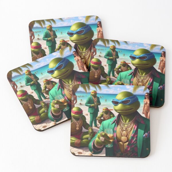 Item preview, NINJA TURLES CHILLIN designed and sold by gadgetworld.
