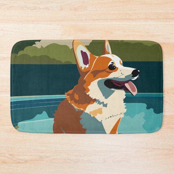 Item preview, Happy Corgi designed and sold by Corgi-at-night.