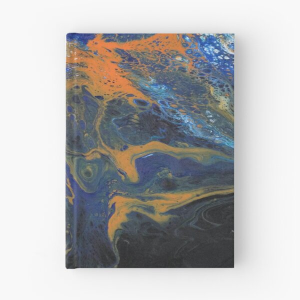 Item preview, Orbital Coast hardcover ntbk (flipped) designed and sold by colleranart.