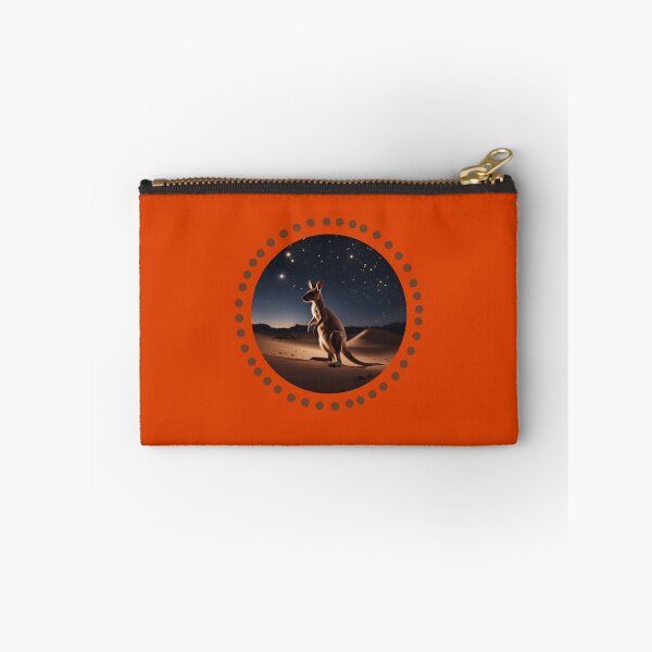 Item preview, Kangaroo in the desert in the desert designed and sold by KarakitAI.